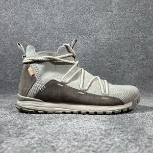 Oboz Lena Women's Size 11 Tan Gray Mid Stretch Knit Trail Hiking Boots Used
